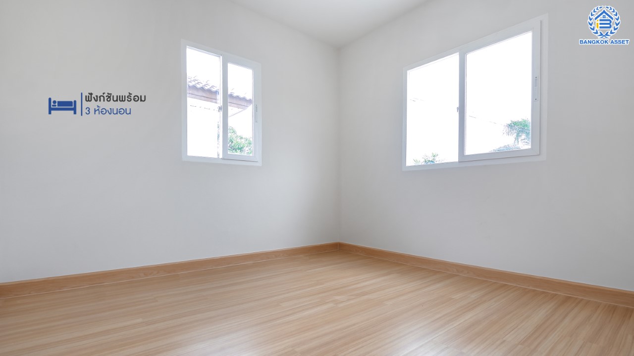 บ้านมือสองตกแต่งใหม่ ม.พฤกษาวิลเลจ10 พระราม5-บางใหญ่ เนื้อที่ 51 ตร.ว. ตอบโจทย์ทุกการอยู่อาศัย ฟังก์ชัน 3 ห้องนอน 2 ห้องน้ำ 2 ที่จอดรถ บรรยากาศเป็นส่วนตัว บนทำเลศักยภาพ เชื่อมต่อถนนกาญจนาภิเษก ใกล้เซ็นทรัลเวสต์เกต ทางด่วน และรถไฟฟ้า "สถานีตลาดบางใหญ่"